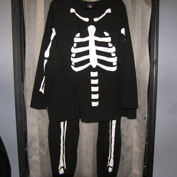 Hyde n EEk Skeleton Sweat Suit, sz 4X - Picture 11 of 13